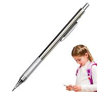 Crayon Automatique,Mine Automatique à Mécanisme Mobile | Stylo en Acier Inoxydable pour École, Étudiants, Professeurs - Écriture en Classe, Travail du Bois, Ingénierie, Bureau et Maison