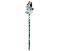 Crayon avec gomme enfant Cyp Brands Bluey Bleu 18,5x2,5x1,5 cm