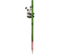 Crayon Avec Gomme, I Love Bamboo, Ø 0,7 Cm, H 18 Cm, Mina Hb, Variante Panda, Trait Précis, Pour Dessiner Et Écrire
