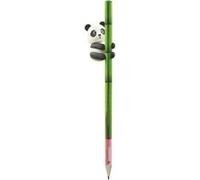 Legami – Crayon avec gomme I Love Bamboo – HB Ø 0,7 cm 18 cm trait précis – Variante Panda