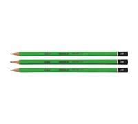 Crayon - BIC - CRITERIUM 550 - Lot de 3 - Graphite HB - Hexagonal
