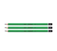 Crayon - BIC - CRITERIUM 550 - Lot de 3 - Mine 4B - Graphite hexagonal en bois