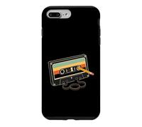 Crayon Cassette rétro années 80 Musique Nostalgie Coque pour iPhone 7 Plus/8 Plus