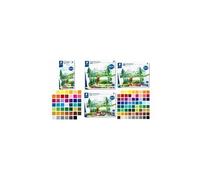 Staedtler Crayons de couleur de haute qualité pour artistes, Mine douce et tendre de 3 mm, Boîte métal avec 72 couleurs différentes assorties, 146C M72
