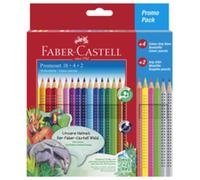 Crayon couleur triangle ColourGRIP, étui promo