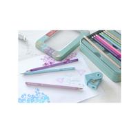 Crayon couleur triangle GRIP SPARKLE, étui