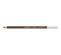 STABILO Crayons CarbOthello – fusain aquarellable Terre d'ombre naturelle