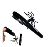 Crayon d'araignée réaliste amusant en format de poche - Faux stylo araignée, surprise de nouveauté | Jouet d'écriture pour femmes et hommes | Famille, étudiants, collègues, enfants, Geb