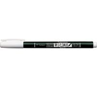 Tombow Fudenosuke Stylo pinceau pastel pour papier noir, blanc