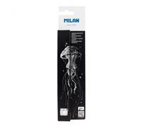 Crayon de carbone blanc 3pcs MILAN