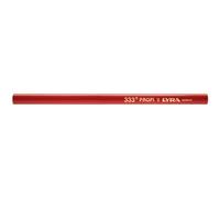 CRAYON DE CHARPENTIER 333 LYRA ROUGE 24 CM EN BOÎTE DE 100 - 4332103