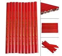 Crayon De Charpentier À Noyau Épais,Stylo Noir,Stylo De Marquage Spécial,Bricolage Avec Échelle,Outil De Charpentier,Stylo D'acquisition De Station,10 Pièces - Type 10pcs Oval