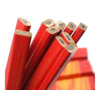 Crayon De Charpentier À Noyau Épais,Stylo Noir,Stylo De Marquage Spécial,Bricolage Avec Échelle,Outil De Charpentier,Stylo D'acquisition De Station,10 Pièces - Type 10pcs Oblate