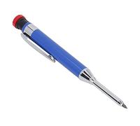Crayon de Charpentier Mécanique Outils de Marquage de Trou Profond à Long Nez Robustes pour la Construction D'architecte de Travail du Bois(Bleu)