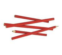 Crayon de charpentier, oval, rouge, 250 mm