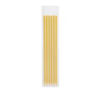 Crayon De Charpentier Solide Avec Recharge,Marqueur De Crayon Mécanique À Trou Profond,Plomb Solide,Travail De Calcul,Fourniture De Construction,2 En 1,2.8mm - Type 1x Yellow Refill