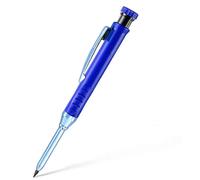Crayon De Charpentier Solide Avec Taille-Crayon Intégré,Ensemble De Crayons Mécaniques,Calcul Manuel,Travail,Crayon De Marquage,Approvisionnement 1 Crayon + 2 Fils,2.8mm - Type Blue Set