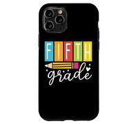 Crayon de cinquième année en forme de cœur scintillant Coque pour iPhone 11 Pro