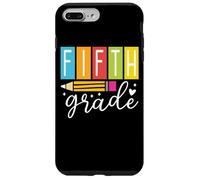 Crayon de cinquième année en forme de cœur scintillant Coque pour iPhone 7 Plus/8 Plus