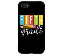Crayon de cinquième année en forme de cœur scintillant Coque pour iPhone SE (2020) / 7 / 8