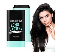 Crayon de coloration pour cheveux - Crayon de couverture gris longue durée avec pouvoir couvrant - Peigne de coloration avec volume naturel et effet couvrant pour une utilisation quotidienne