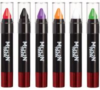 Crayon De Corps De Bâton De Peinture De Visage D¿Halloween Maquillage Sfx Maquillage À Effets Spéciaux , Ensemble De 6, 3,2 G (Ensemble De 6)