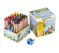 Crayon de couleur 3 en 1 Jumbo MINI MAXI, 40