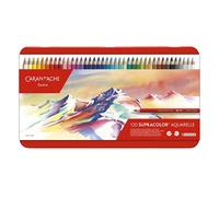 Boîte métal de 120 crayons de couleurs SUPRACOLOR Soft Aquarelle -
