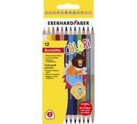 Crayon de couleur COLORI DUO, étui de 24