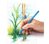 Crayon de couleur Design Journey, étui métal de 12