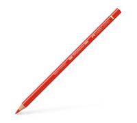 Crayon de couleur - FABER-CASTELL - Polychromos - Rouge lumière de cadmium - Mine à base d'huile - Qualité artistes