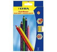 Crayon De Couleur Gros Module Assorti - Etui De 12