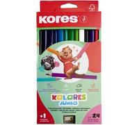 Crayon de couleur 'Kolores JUMBO', étui carton de 24