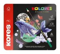 Crayon de couleur 'KOLORES SELECTION', étui de 24
