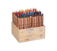 LYRA Ferby Nature - Présentoir bois 96 crayons de couleur