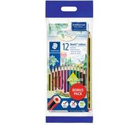 Crayon de couleur Noris pack bonus, 12 pièces