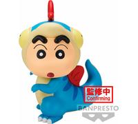 Crayon de couleur Shinchan Notre journal de dinosaure Kasukabe Boueitai Dinosaure Shinchann Figure 11cm