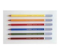 Crayon de couleur Stabilo CarbOthello - crayon de couleur fusain pastel aquarellable bleu cobalt moy Bleu G