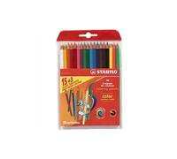 Crayon de couleur Stabilo color - pochette souple de 24 crayons de couleur dont 4 Fluo gratuits