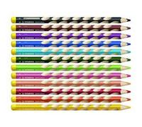 Crayon de couleur Stabilo EASYcolors gaucher - crayon de couleur ergonomique vert foncé Vert G