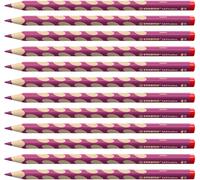 Crayon de couleur - STABILO EASYcolors - Lot x 12 crayons ergonomiques droitier- Violet