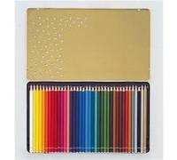 Crayon de couleur Stabilo Original - boîte métal de 38 crayons de couleur mine fine couleurs assorti