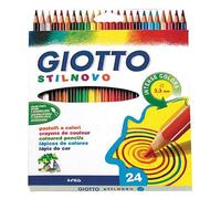 Crayon De Couleur Stilnovo Coloris Assortis - Etui De 24