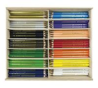 Crayon de couleur TRI WINNER, boîte de 114