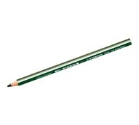 Crayon de couleur triangulaire - STABILO Trio épais - crayon simple - vert feuillage
