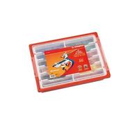 STABILO Trio - Crayon de couleur - Schoolpack x 96 crayons de coloriage triangulaires - 12 couleurs assorties