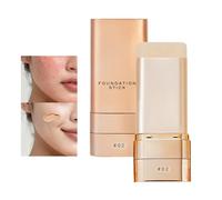 Crayon de de teint plein pouvoir couvrant - Cosmétique longue durée et imperméable - Bâton de de teint crémeux pour le visage - Pour femmes, débutantes, peaux sèches, grasses et matures