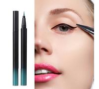 Crayon de maquillage des yeux liquide fin longue durée brillant facile à utiliser Haut rendu des couleurs Maquillage pour femme 0,8 ml GwL108 (H, 12,8 x 1,1 cm)