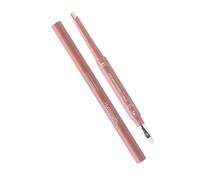 Crayon de maquillage sous les yeux double ton nude riz marron | Double crayon d'argile pour mettre en évidence et ombrage. Texture facile à mélanger pour une application sans couture