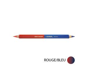 Crayon de marquage DUO GIANT Rouge/Bleu LYRA